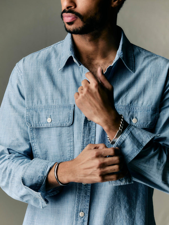 Black earl chambray