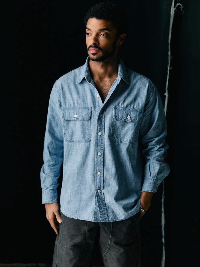 Black earl chambray