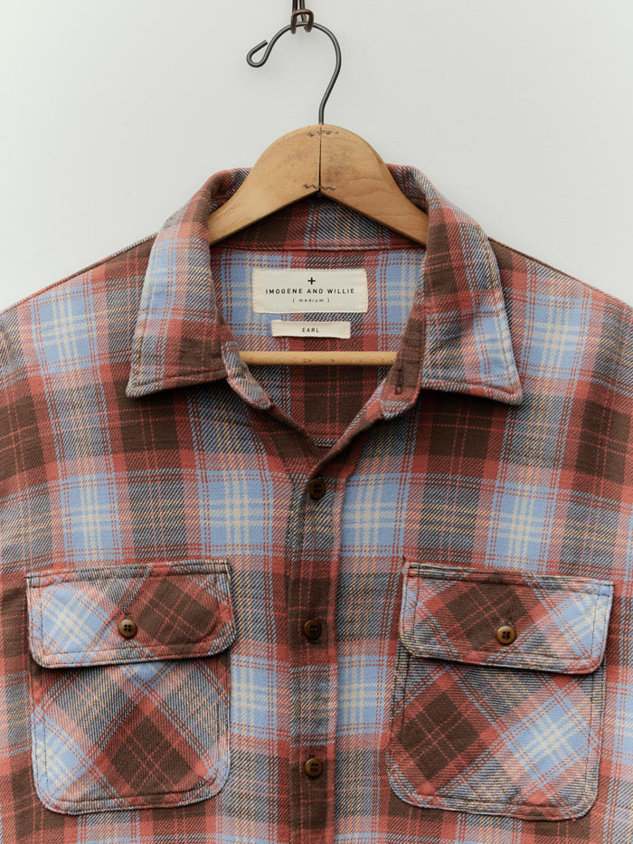 Light Gray earl plaid in cedar