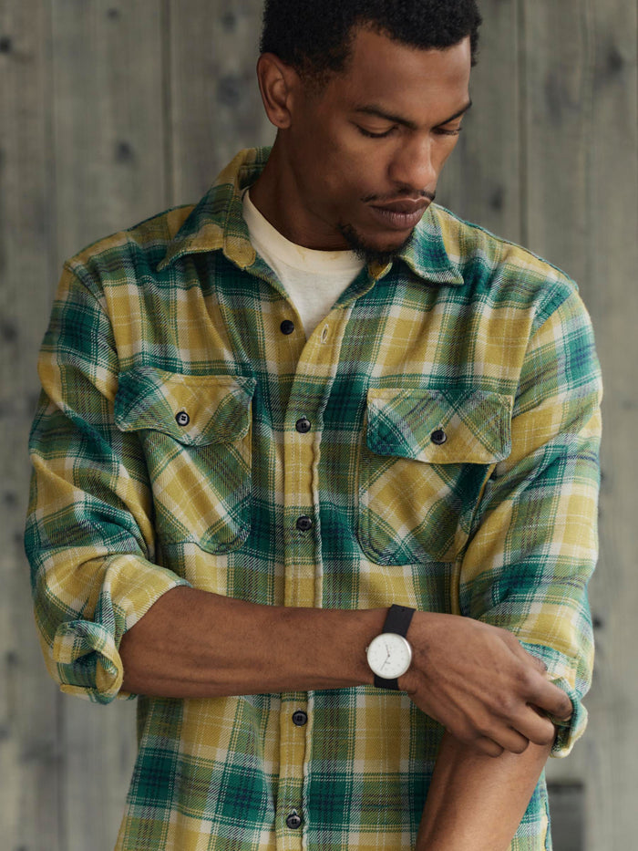 Dim Gray earl plaid in juniper