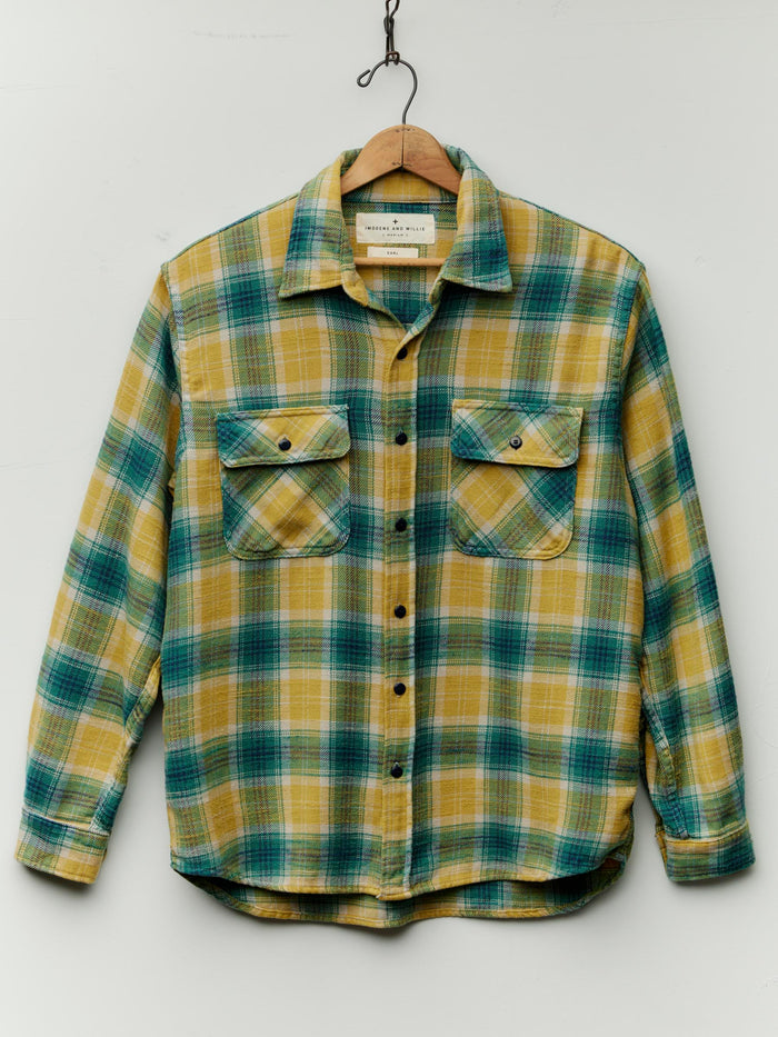 Light Gray earl plaid in juniper