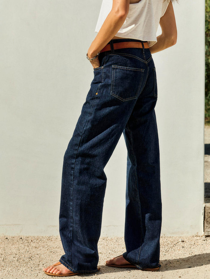 Light Gray edie indigo selvage rinse
