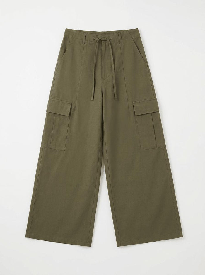 ELLA PANTS - GREEN - Dinvintageshop