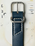 Dark Slate Gray Emil Erwin Signature Belt Blue