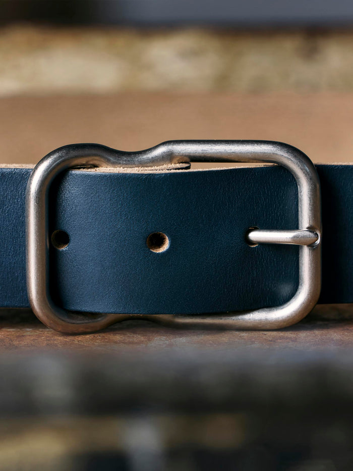 Dark Slate Gray Emil Erwin Signature Belt Blue