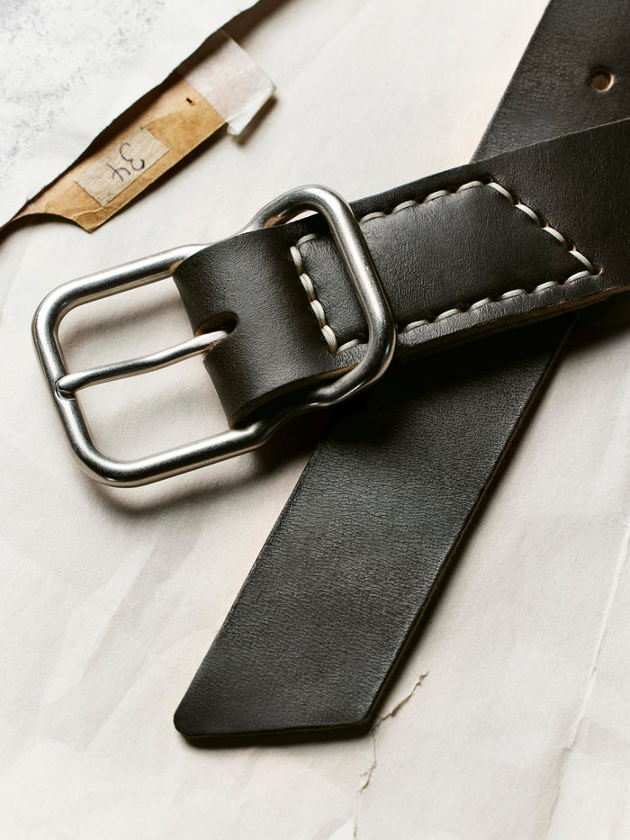 Light Gray Emil Erwin Signature Belt Slate