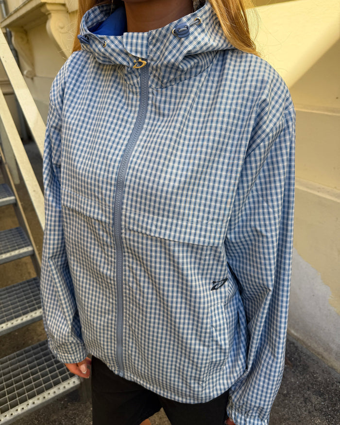 EMILIE JACKET - BLUE CHECK