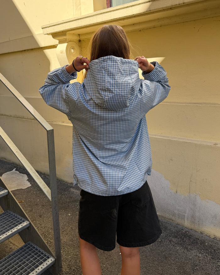EMILIE JACKET - BLUE CHECK