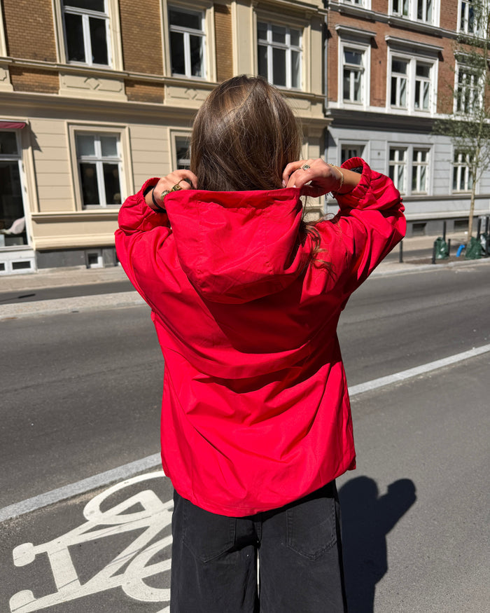 EMILIE JACKET - RED/CAMO