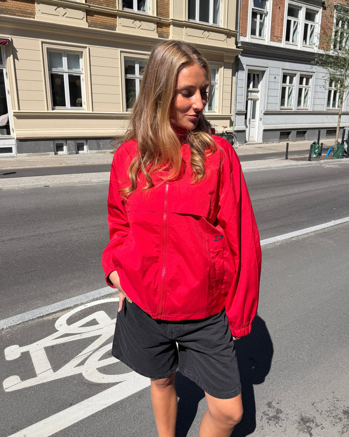 EMILIE JACKET - RED/CAMO