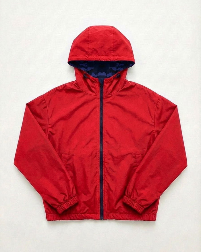 EMILIE JACKET - RED/CAMO