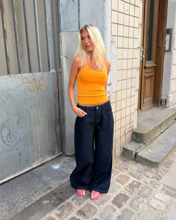 EMMA BAGGY JEANS - INDIGO BLUE