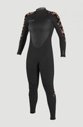 Epic 3/2 Back Zip Full Wetsuit | Black