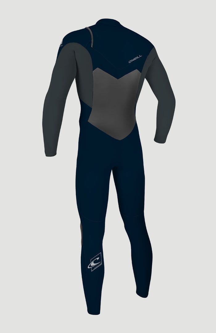 Epic 3/2mm Chest Zip Full Wetsuit | ABYSS/GUNMETAL