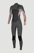 Epic 3/2mm Chest Zip Full Wetsuit | GRAPHITE/DESERT BLOOM
