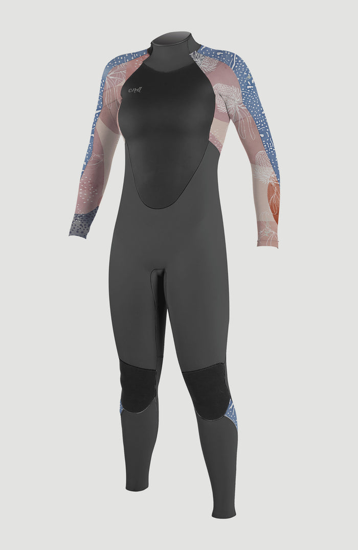 Epic 4/3mm Back Zip Full Wetsuit | GRAPHITE/DESERT BLOOM/DRIFT BL