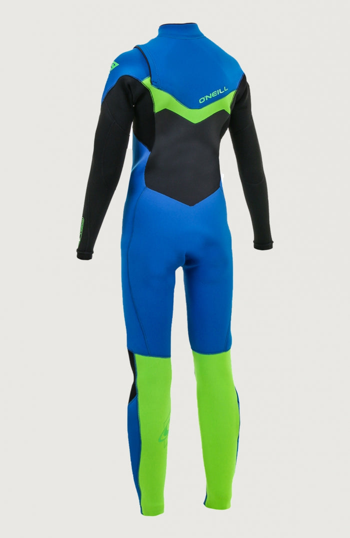 Epic 4/3mm Chest Zip Full Wetsuit | Blue