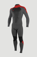Epic 5/4mm Back Zip Full Wetsuit | GRAPHITE/SMOKE/RED/RED