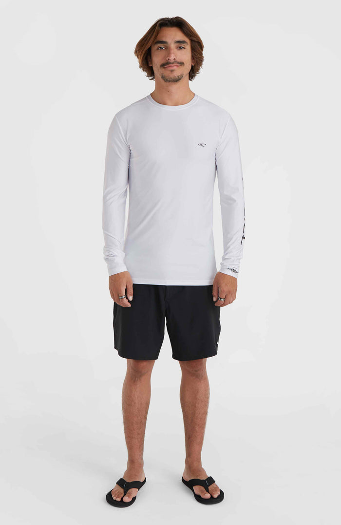 Essentials Long Sleeve Skin | Snow White