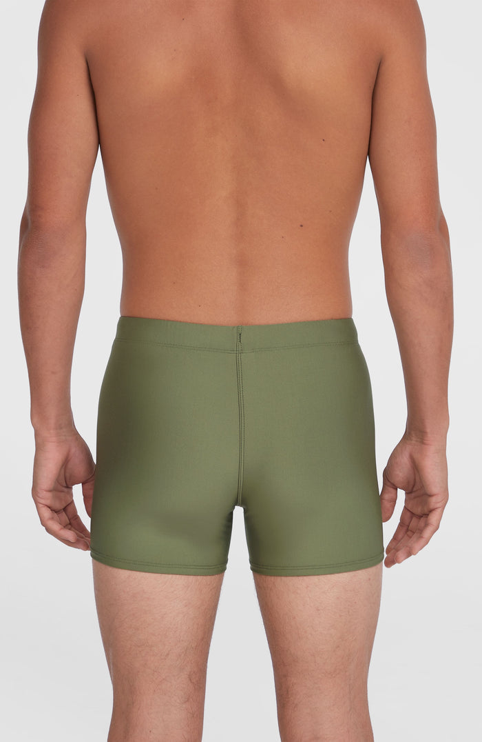 Essentials Racer | Deep Lichen Green