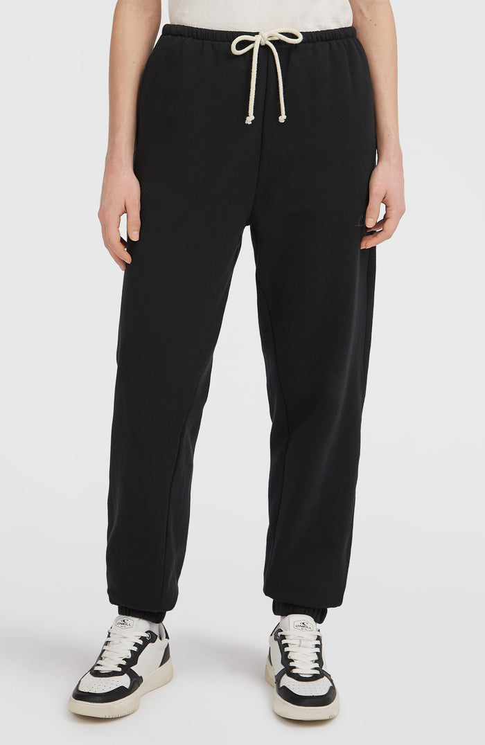 Essentials Script Sweatpants | Black Out