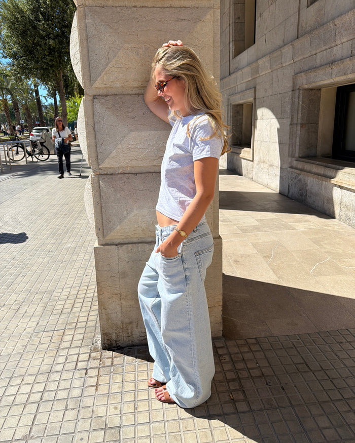 ESTHER JEANS - BRIGHT BLUE