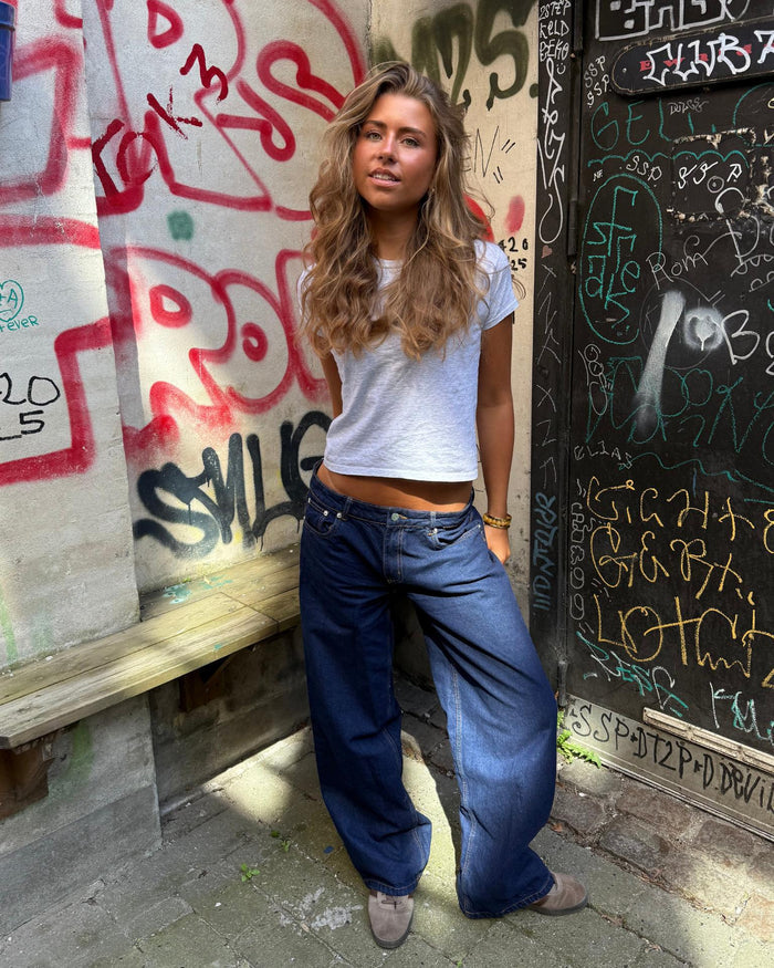 ESTHER JEANS - DARK BLUE