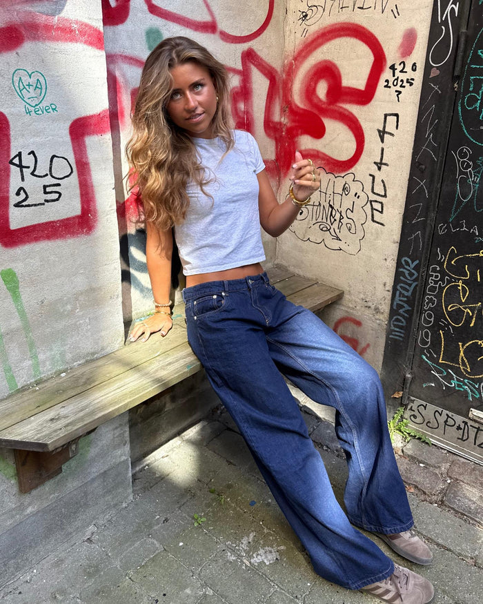 ESTHER JEANS - DARK BLUE