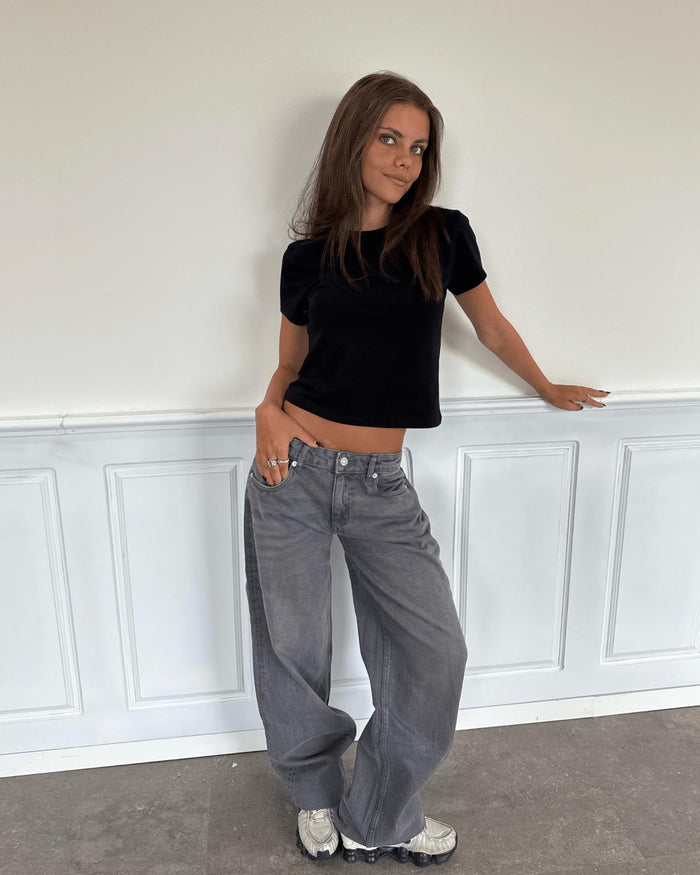 ESTHER JEANS - DARK GREY
