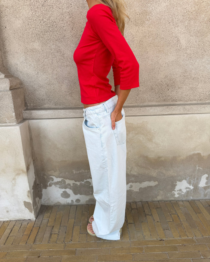ESTHER JEANS - ICE BLUE