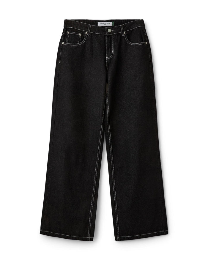 ESTHER JEANS - RAW BLACK