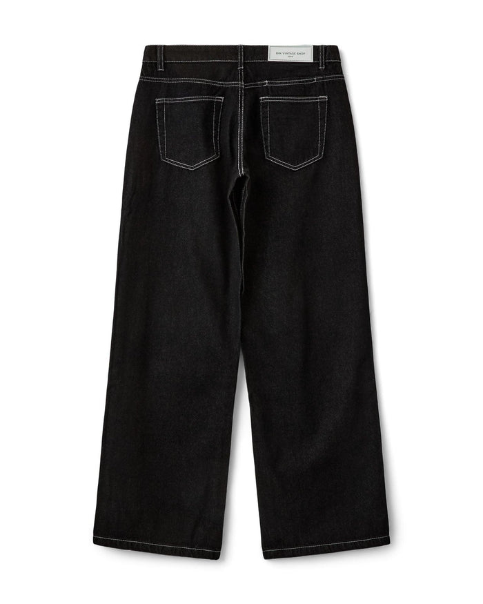 ESTHER JEANS - RAW BLACK