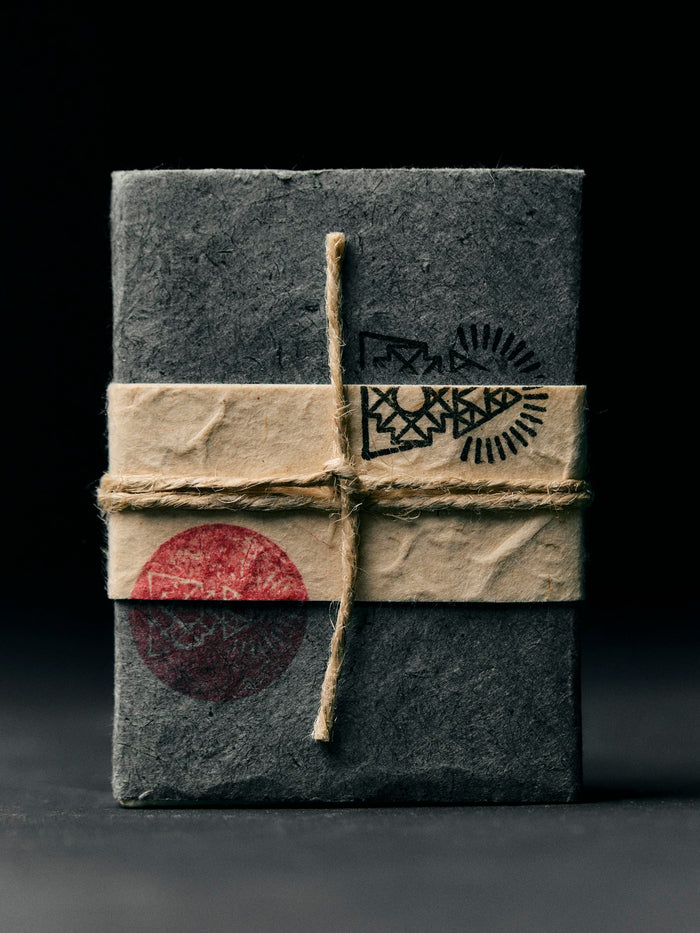 Black exfoliating charcoal soap