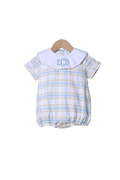 The Smocked Flamingo Children's Clothing Fall Plaid Bubble