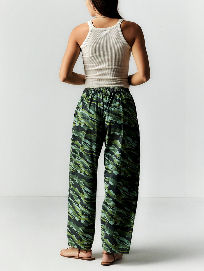 Light Gray flight pant in brushstroke camo
