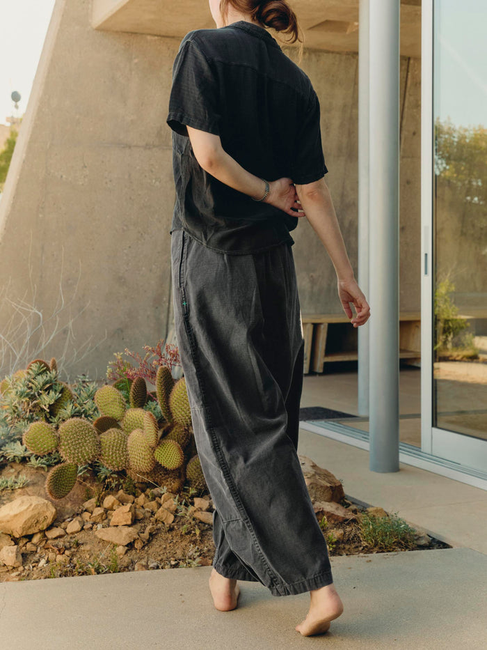 Dim Gray flight pant in faded black