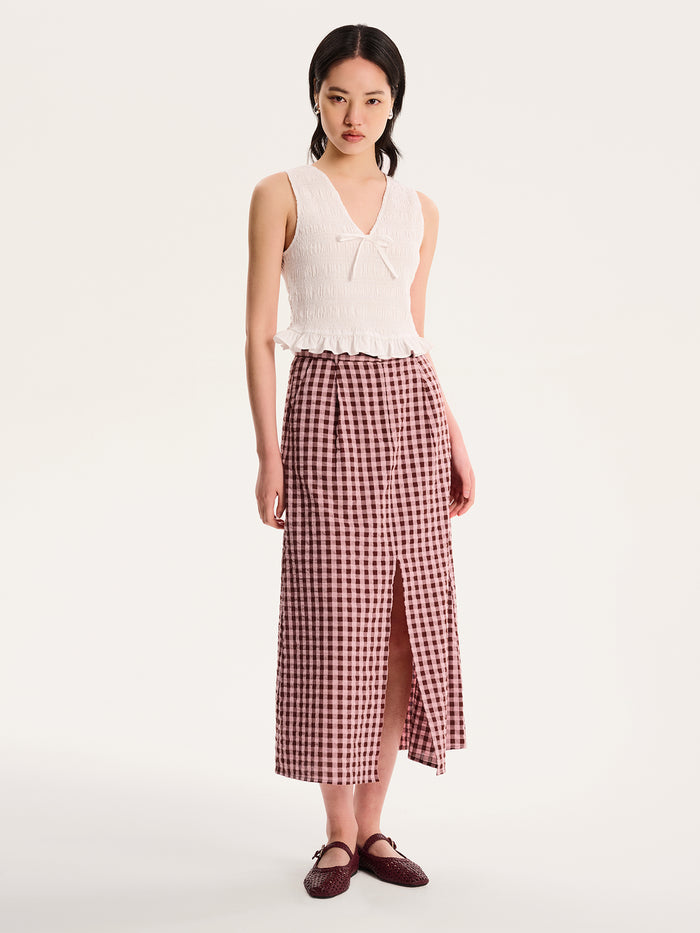 Florrie Top in White
