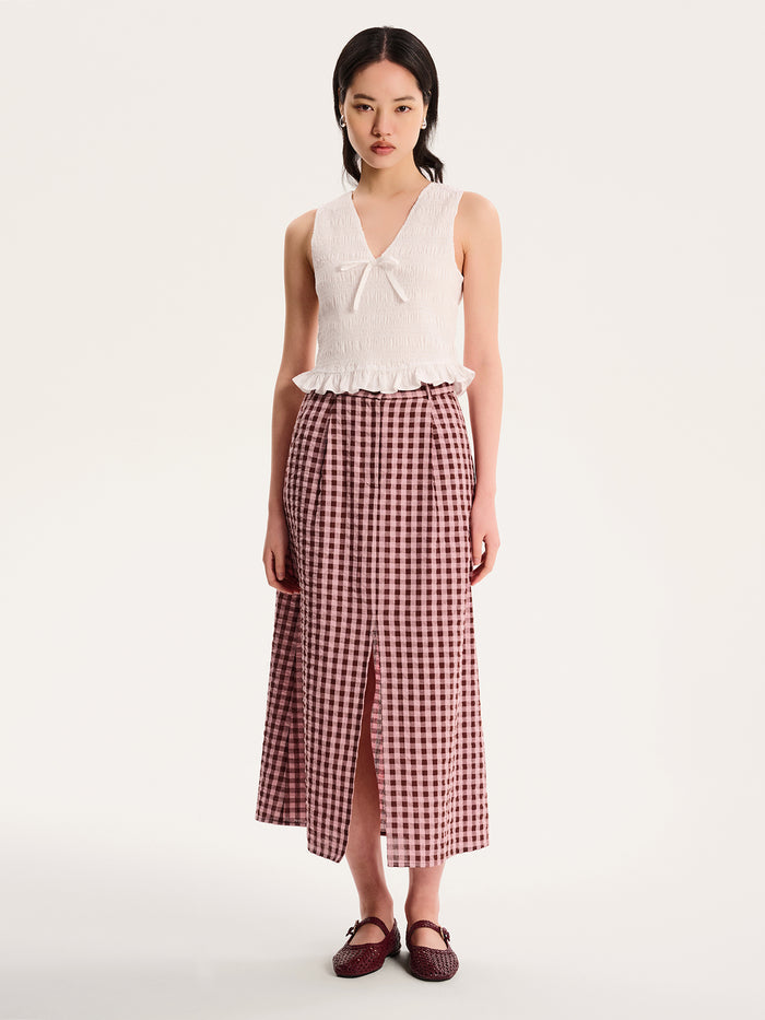 Florrie Top in White