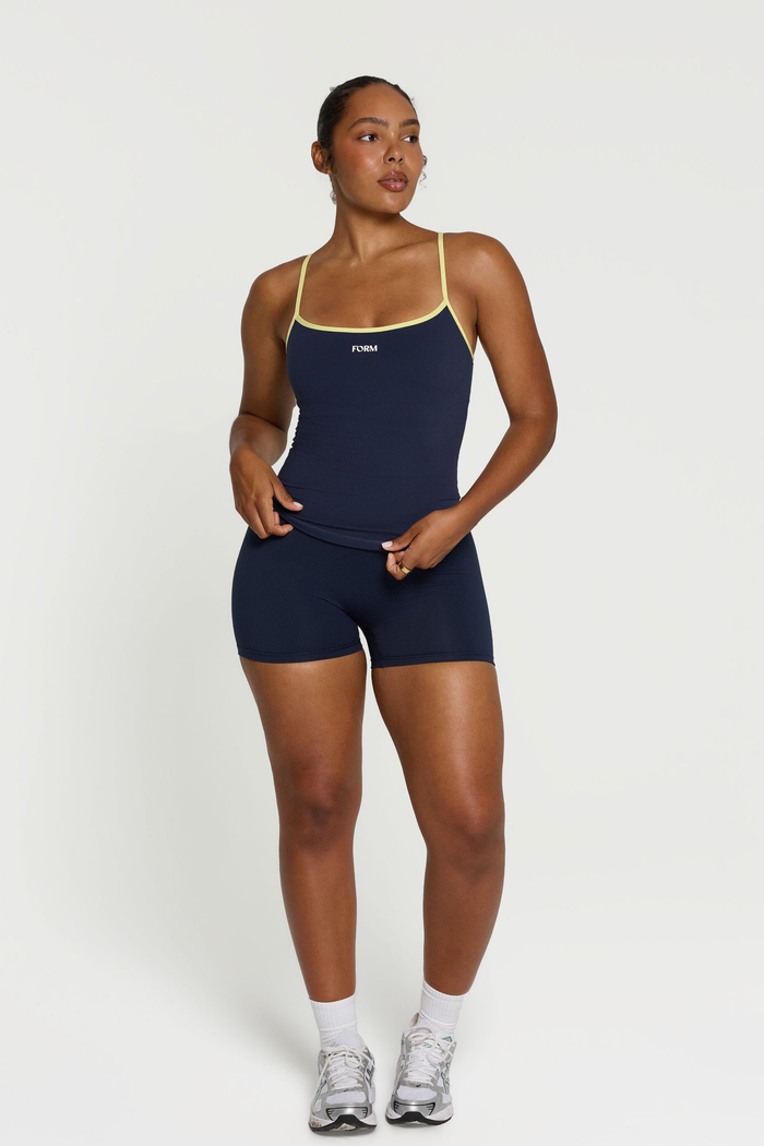 FORM Cami - Navy/Lemon
