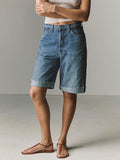 Dark Gray frankie cutoff short