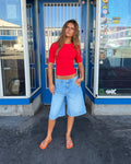 FRIDA JORTS - LIGHT BLUE