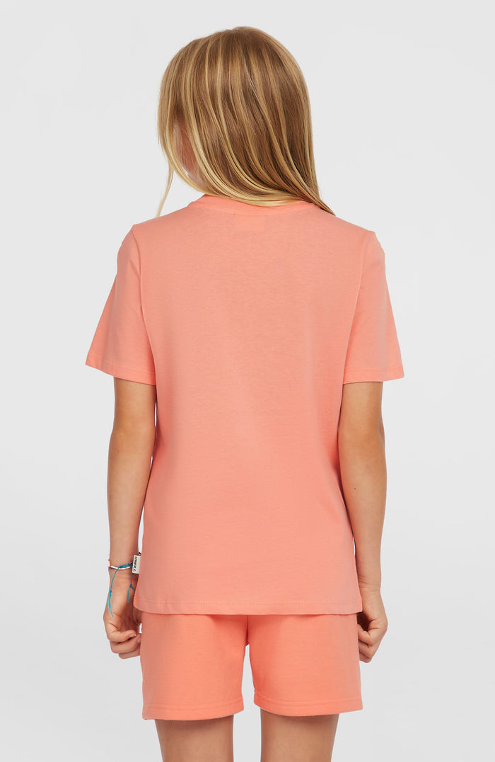 Front Graphic T-Shirt | Coral Pink