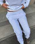 FRUIT SWEATPANTS U/ ELASTIK - GREY
