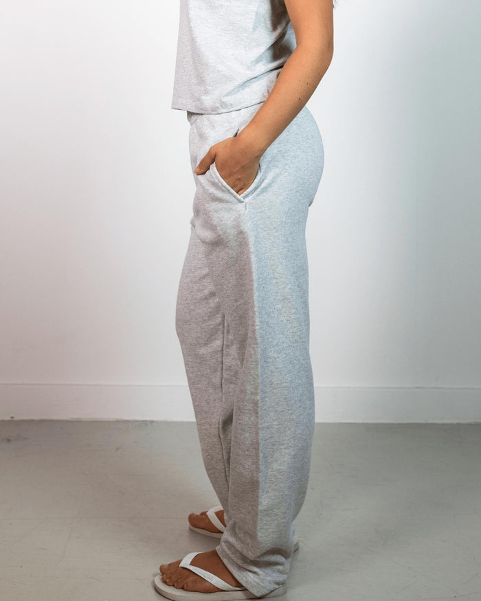 FRUIT SWEATPANTS U/ ELASTIK - GREY