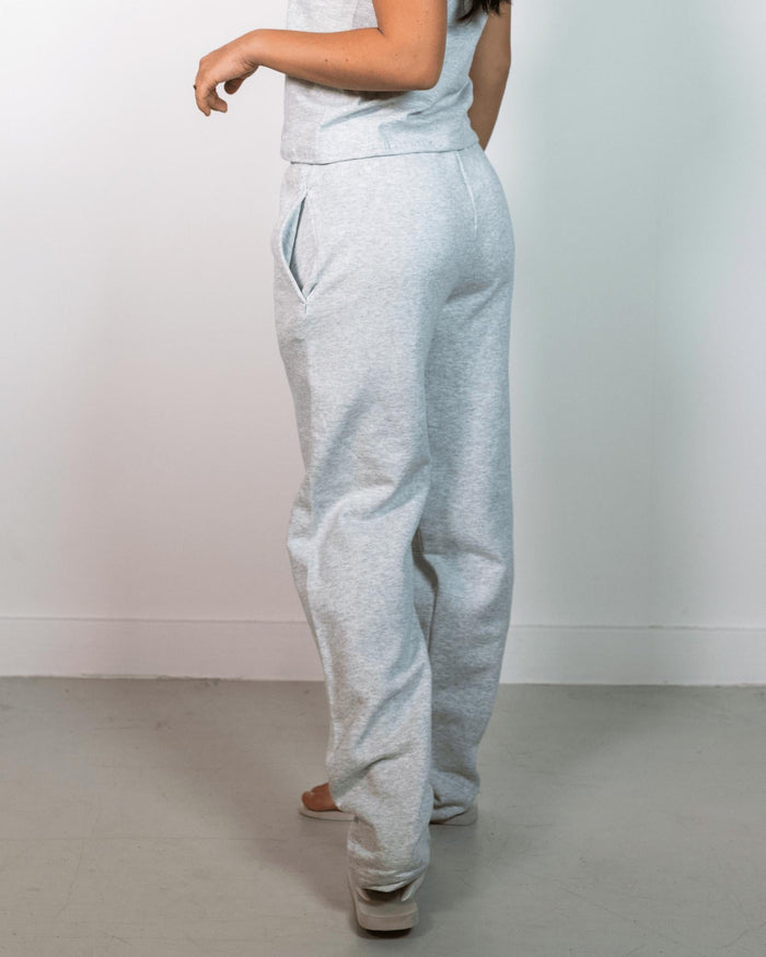 FRUIT SWEATPANTS U/ ELASTIK - GREY