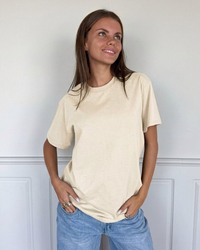 FRUIT T-SHIRT - CREME - Dinvintageshop