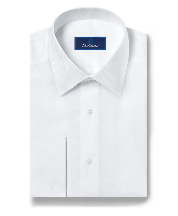 FS835110 | Dobby Weave French Cuff Formal Shirt