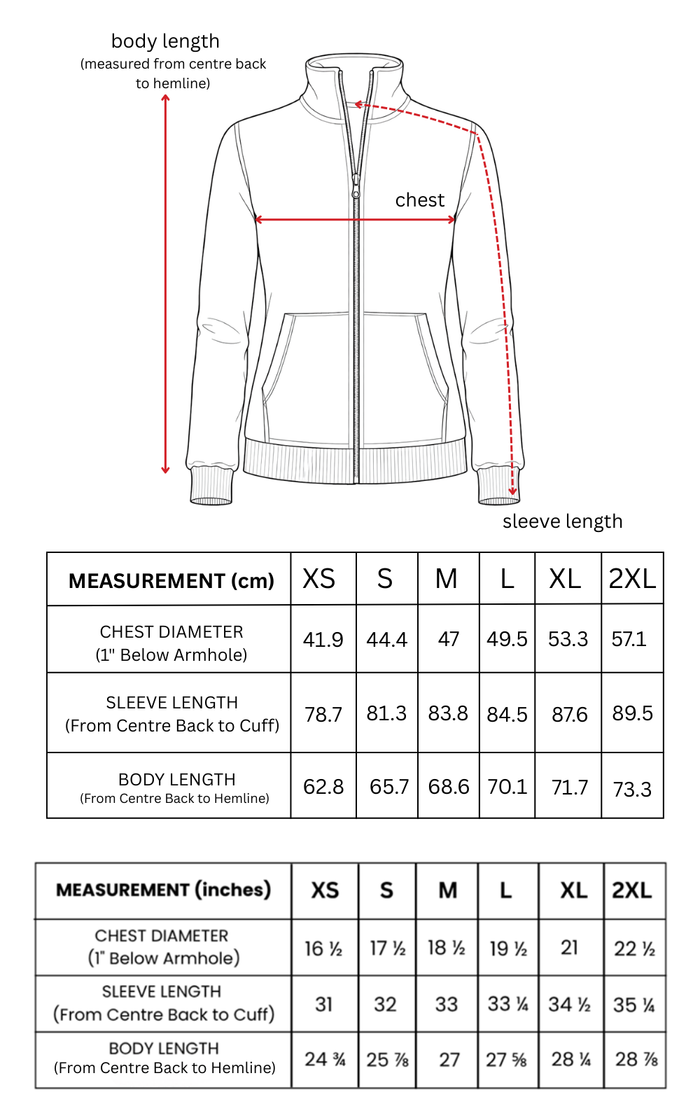 Full Zip Fitted Canada Jacket In Pink