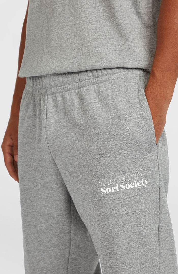 Future Surf Society Sweatpants | Silver Melee