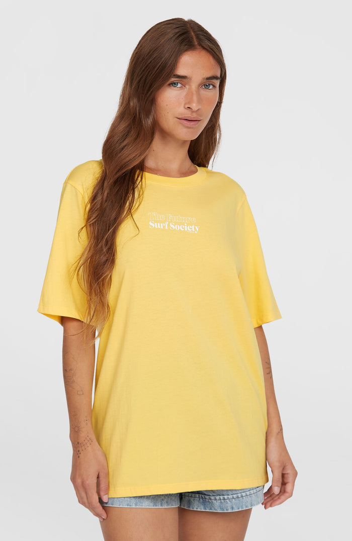 Future Surf Society T-Shirt | Tender Buttercup